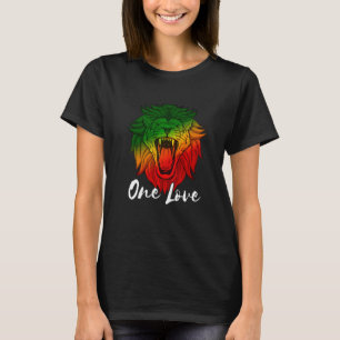 Camiseta León de Judá Rasta Reggae Un Amor Rastafari Li