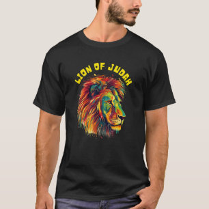 Camiseta León de Judá Rastafari Jamaica Souvenir Rasta Roo