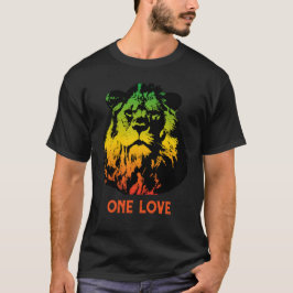 Camiseta León de Judá Un amor Rastafari