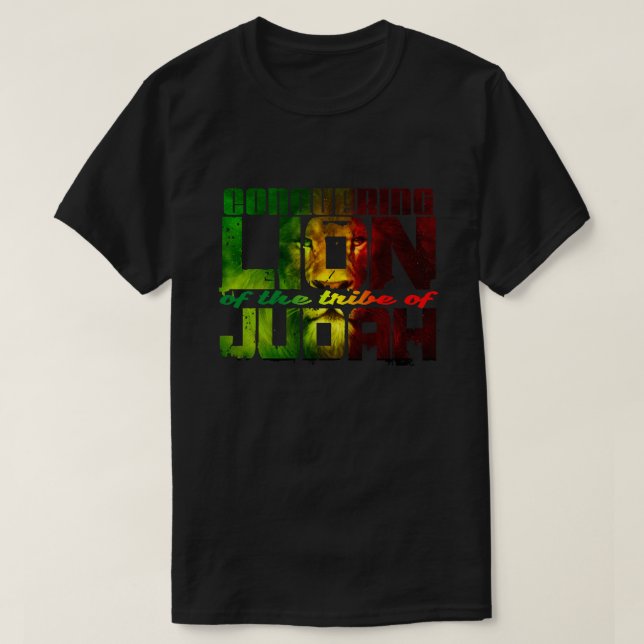 CAMISETA LEÓN DE JUDAH (Diseño del anverso)