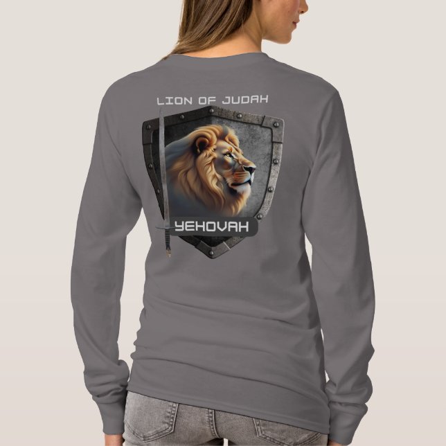 Camiseta León De Judah YeHoVaH (Reverso)
