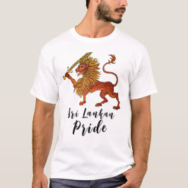 Camiseta León de la bandera de Sri Lanka