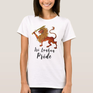 Camiseta León de la bandera de Sri Lanka