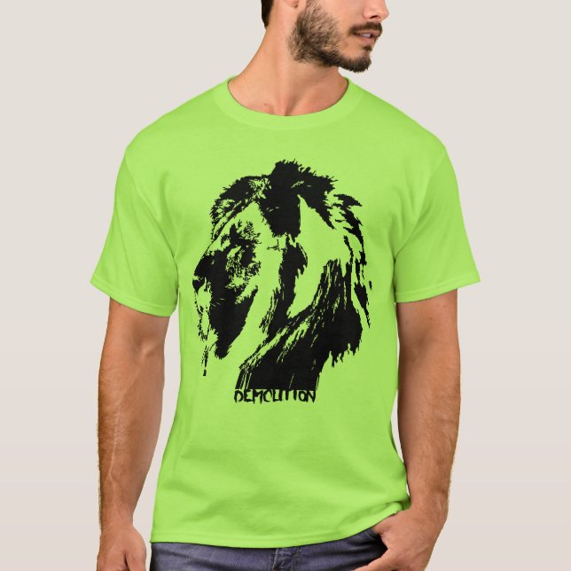 Camiseta León de la demolición (Anverso)