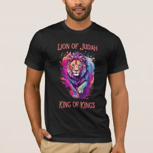 Camiseta León de la fe cristiana de Judá regalo de Jesús