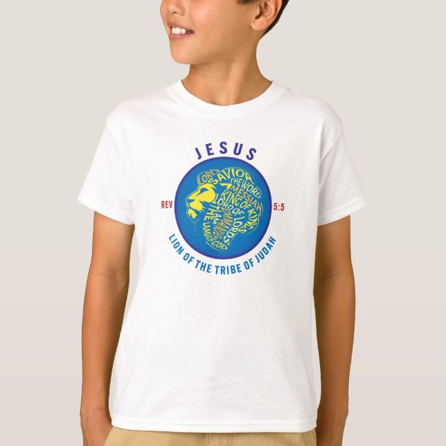 Camiseta León de la tribu de Judá (Anverso)