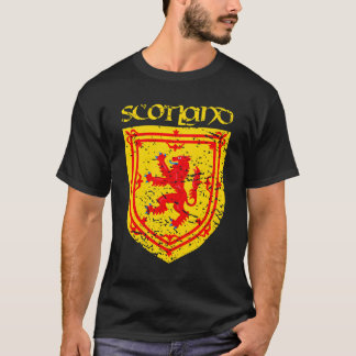 Camiseta León De León De Escocia Rampant Hombres Adolescent