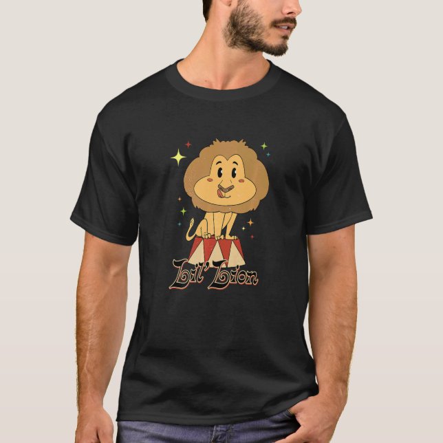 Camiseta León De Lil Para Un Niño Circo (Anverso)