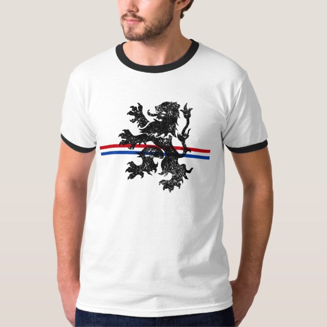 Camiseta León de los Países Bajos (Anverso)