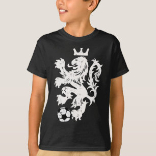 Camiseta León de los Países Bajos Holandés Naranja Fanático