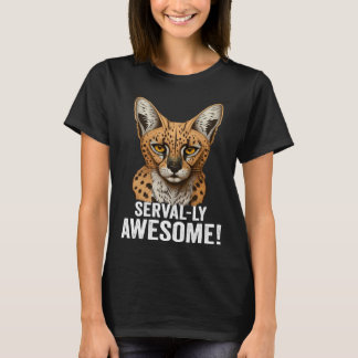 Camiseta León de montaña Ohio Gato salvaje Amiry Serval Cat
