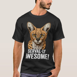 Camiseta León de montaña Ohio Gato salvaje Amiry Serval Cat