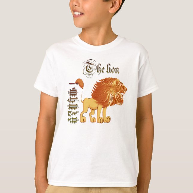 Camiseta León de oro (Anverso)
