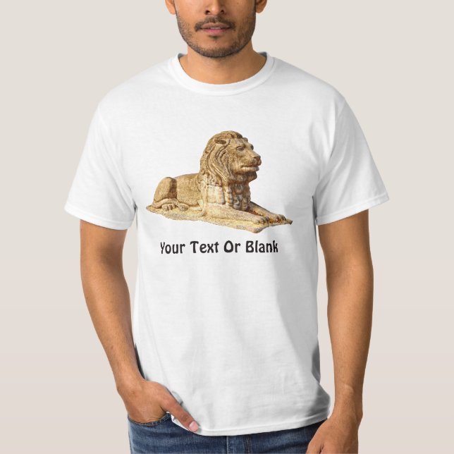 Camiseta León de piedra (Anverso)
