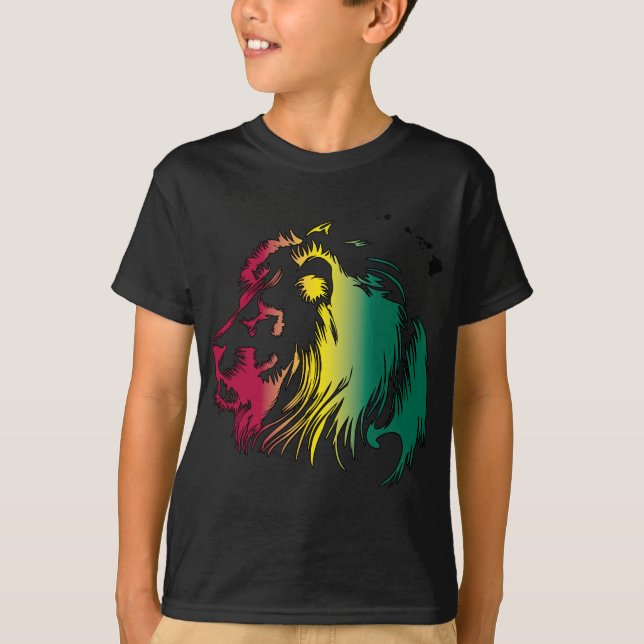 Camiseta León de Rasta (Anverso)