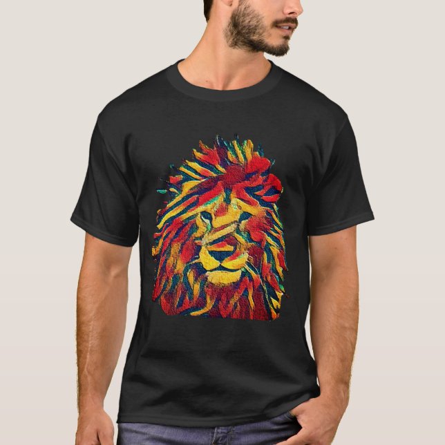 Camiseta León de Rasta (Anverso)