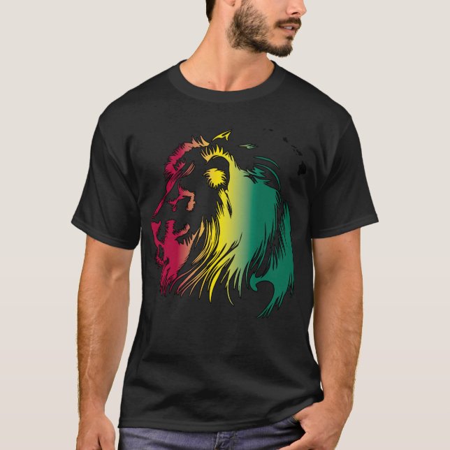 Camiseta León de Rasta (Anverso)