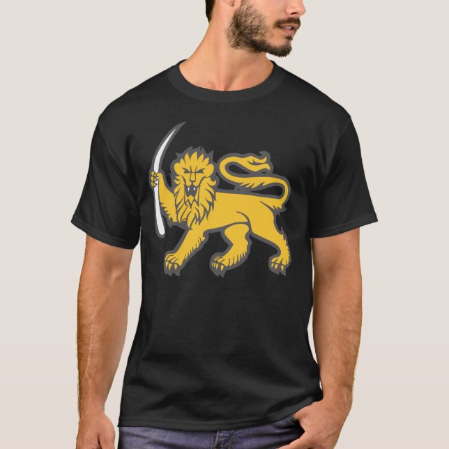 Camiseta León de Rhodesian (Anverso)