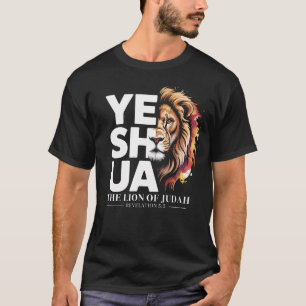 Camiseta León De Yeshua De Judá Jesucristo Dios Verso