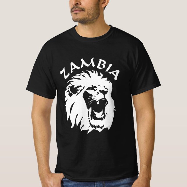 Camiseta León de Zambia (Anverso)