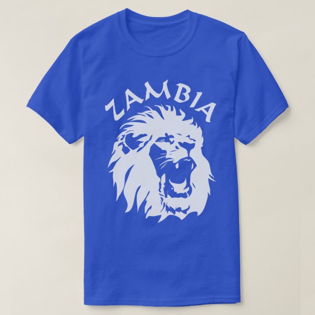 Camiseta León de Zambia (Diseño del anverso)