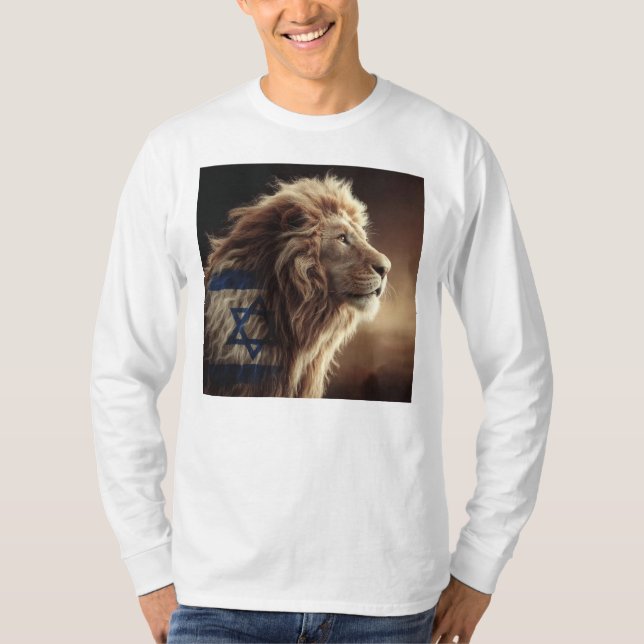 Camiseta León de Zion hoodie (Anverso)