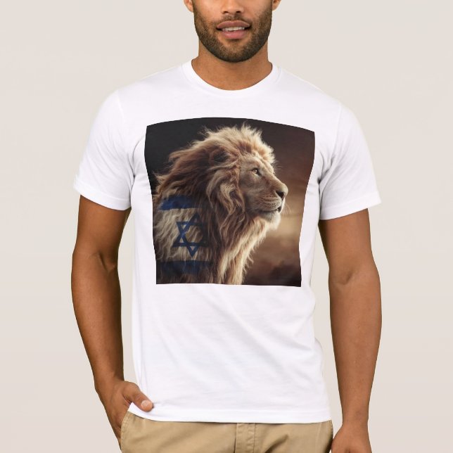 Camiseta León de Zion hoodie (Anverso)