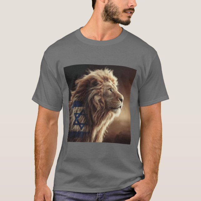 Camiseta León de Zion hoodie (Anverso)