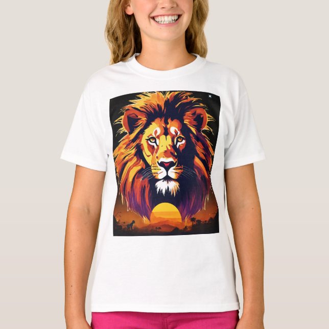 Camiseta "León del horizonte" (Anverso)