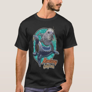 Camiseta León del Mar de California y precinto de puerto de