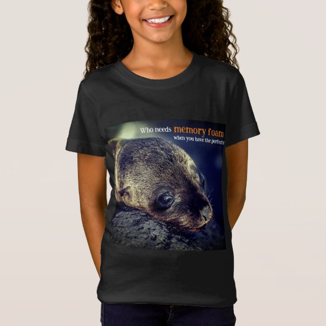 Camiseta León del mar del Bebé (Anverso)