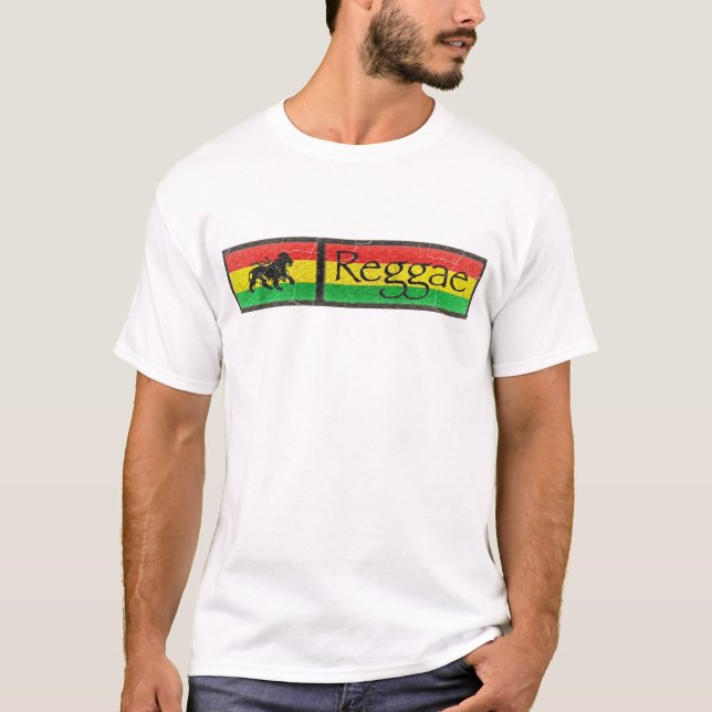 Camiseta León del reggae (Anverso)