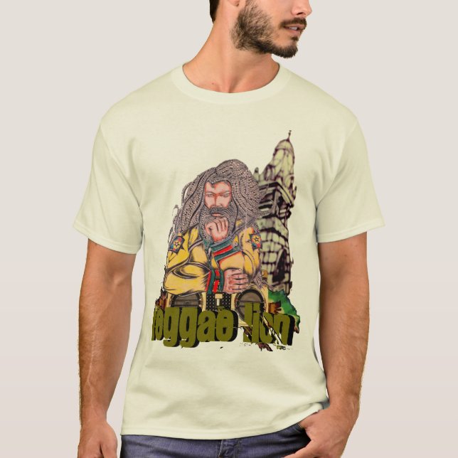 Camiseta LEÓN del reggae (Anverso)
