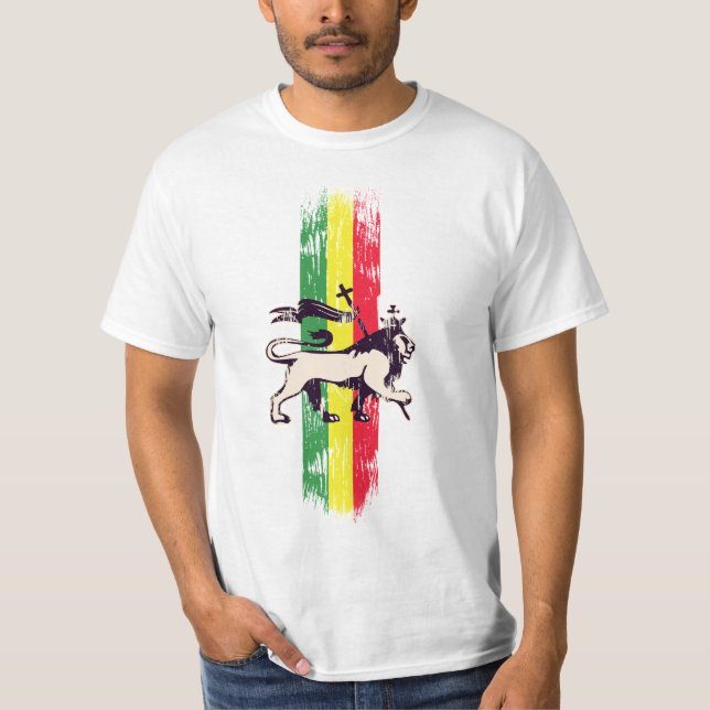 Camiseta León del reggae (Anverso)