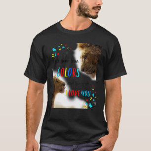 Camiseta León del Rey de la Conciencia del Autismo Veo tus