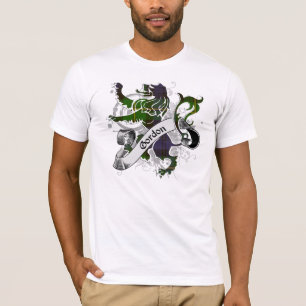 Camiseta León del tartán de Gordon