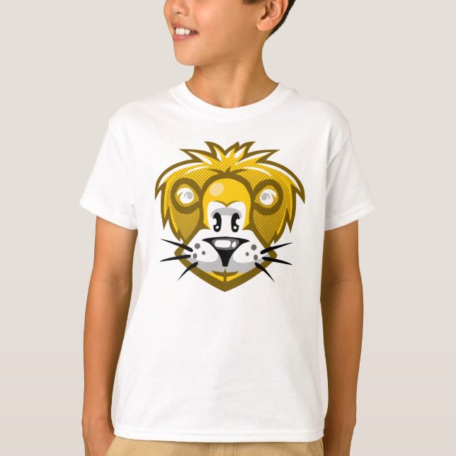 Camiseta León dibujo animado (Anverso)