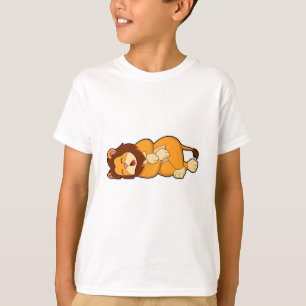 Camiseta León durmiendo