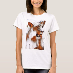Camiseta León editada digitalmente