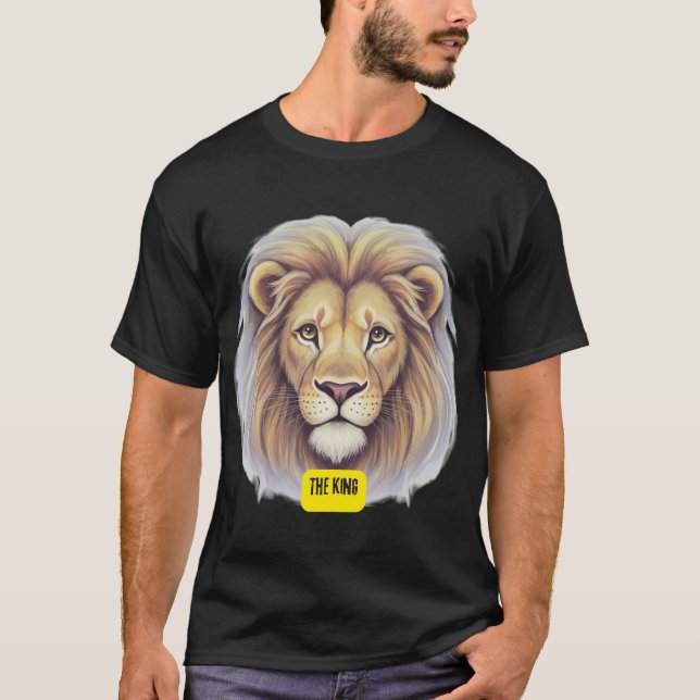 Camiseta León. El rey (Anverso)