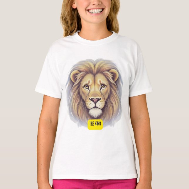 Camiseta León. El rey (Anverso)