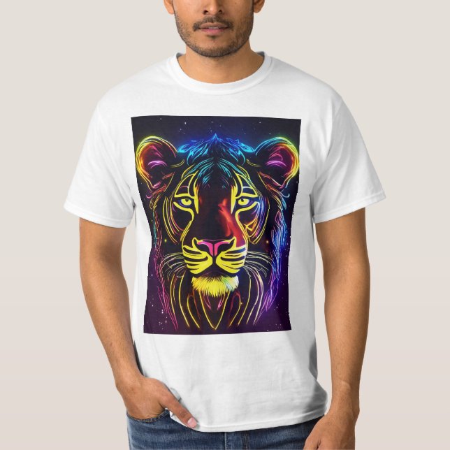 Camiseta León eléctrico (Anverso)