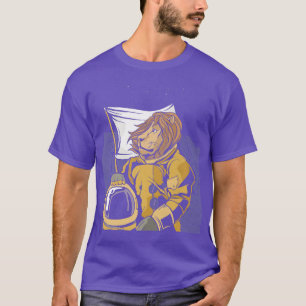Camiseta León En El Espacio Astronauta Diseño Cósmico Astra
