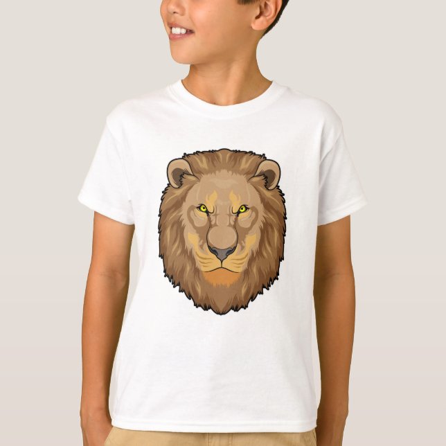 Camiseta León enojado (Anverso)