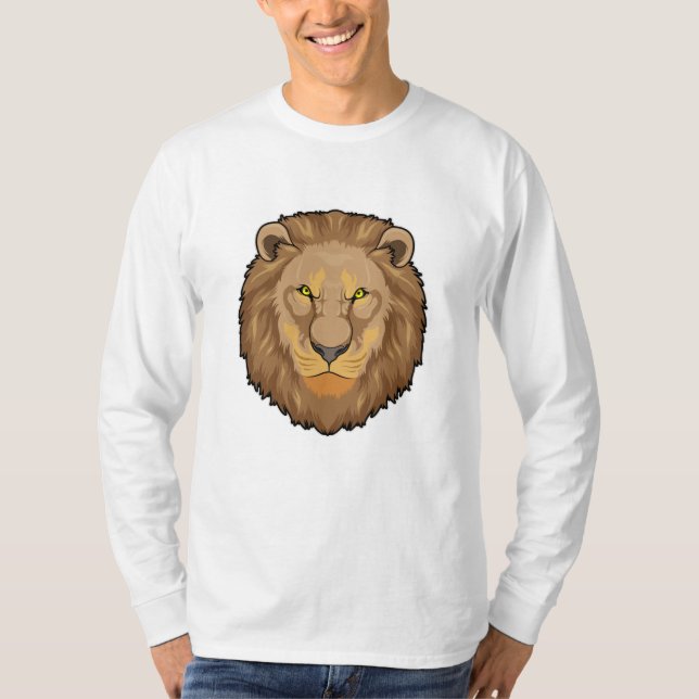 Camiseta León enojado (Anverso)