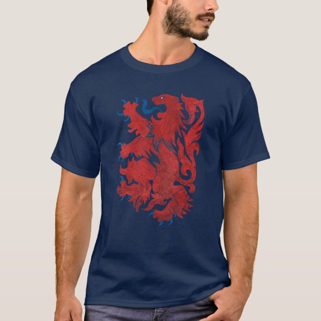 Camiseta León escocés (Anverso)