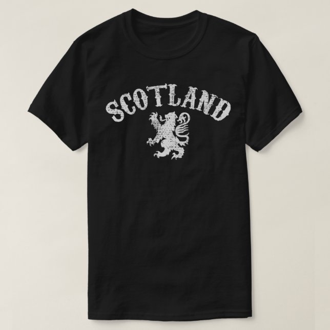 Camiseta León escocés (Diseño del anverso)