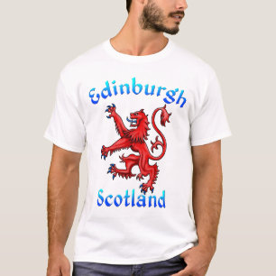 Camiseta León escocés de Edimburgo Rampant Bandera escoce