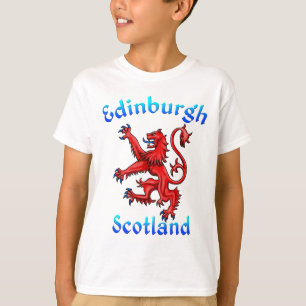Camiseta León escocés de Edimburgo Rampant Bandera escocesa
