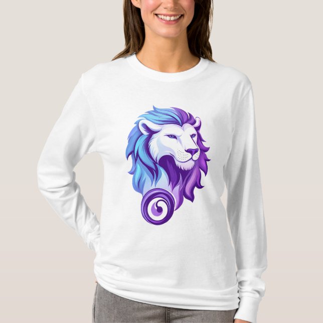 Camiseta León etéreo de Leo (Anverso)